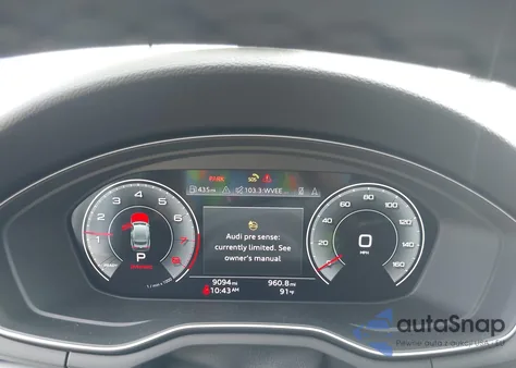 2024 Audi A5 Sportback Premium Plus 45 Tfsi Quattro S Tronic z USA, uszkodzony, nr VIN WAUFACF56RA044892